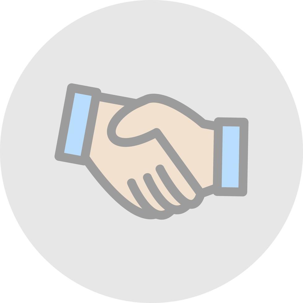 Handshake Vector Icon Design