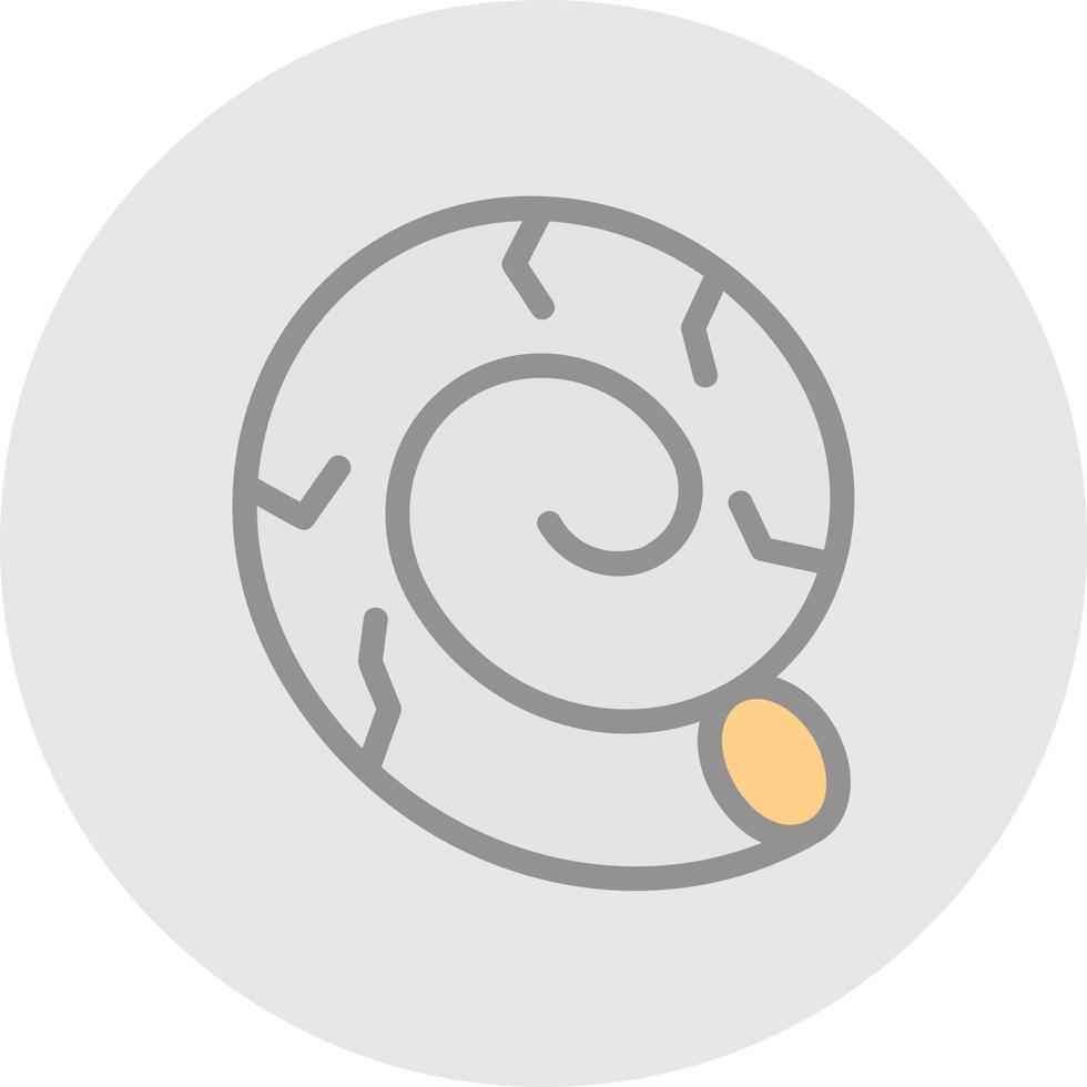 Nautilus Vector Icon Design