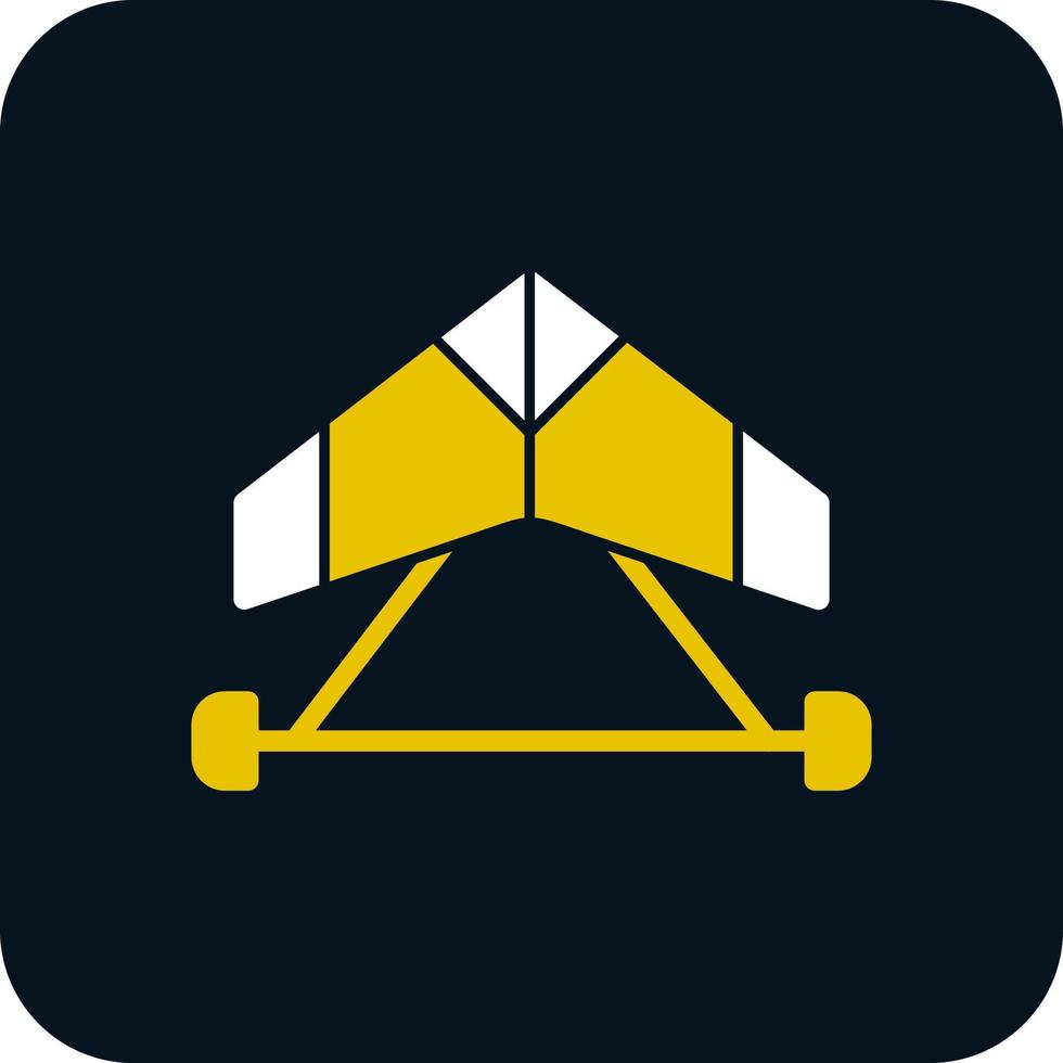 Gliding Vector Icon Design
