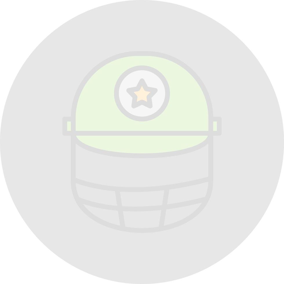 Helmet Vector Icon Design