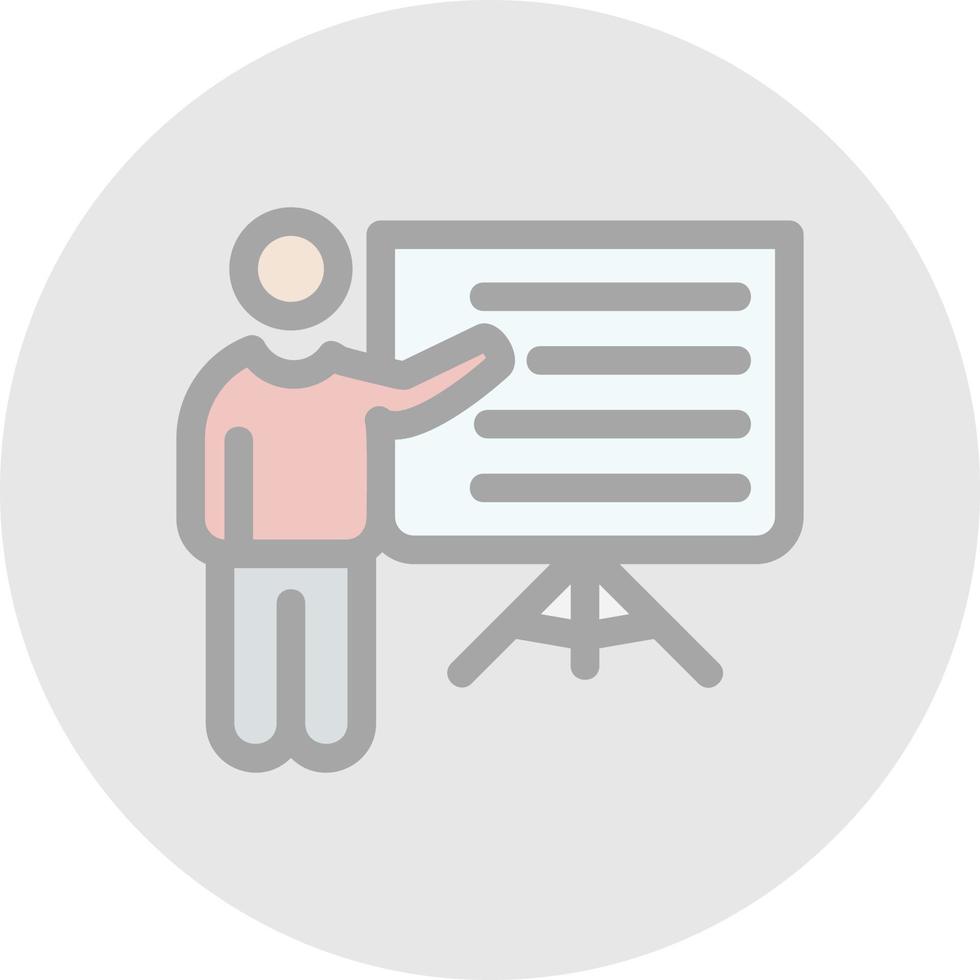 Presentation Vector Icon Design