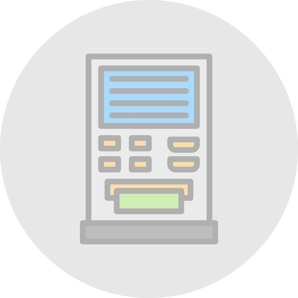 Cash Withdrawal Vector Icon Design