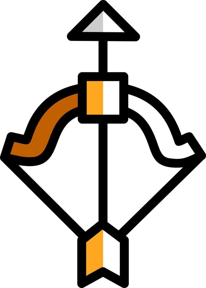 Crossbow Vector Icon Design