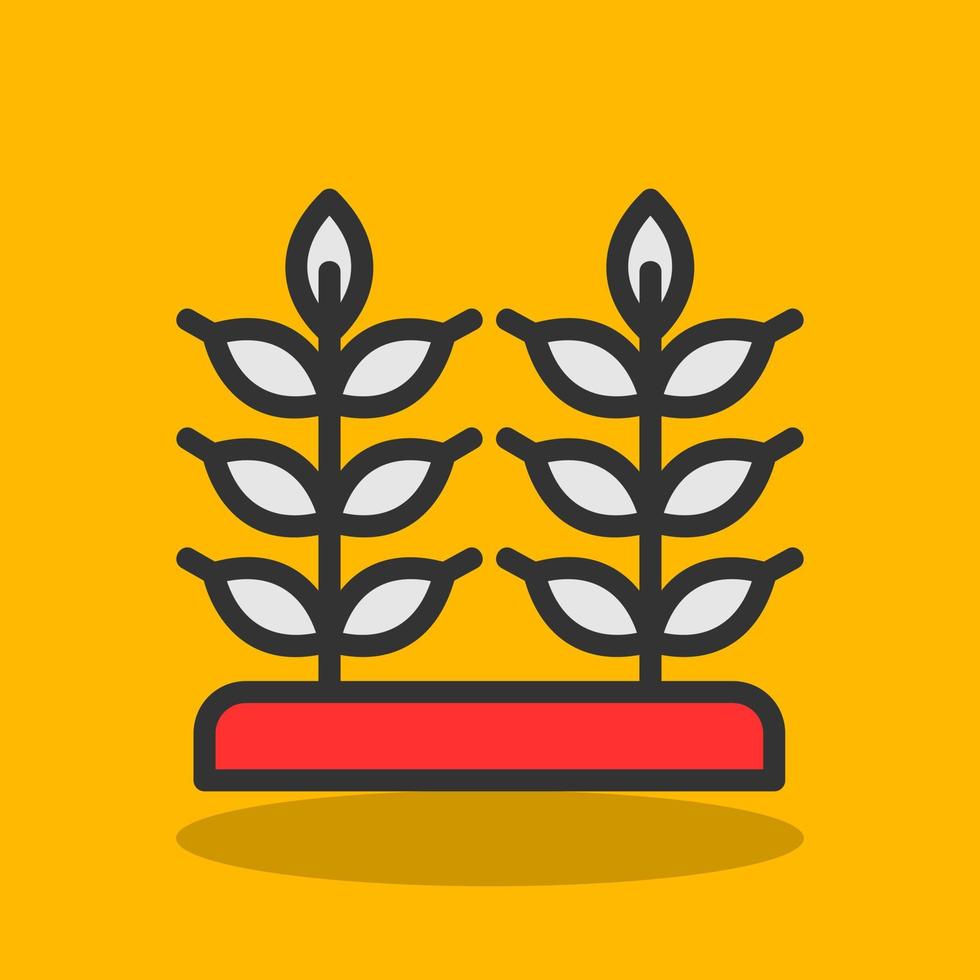 Wheat Vector Icon Design