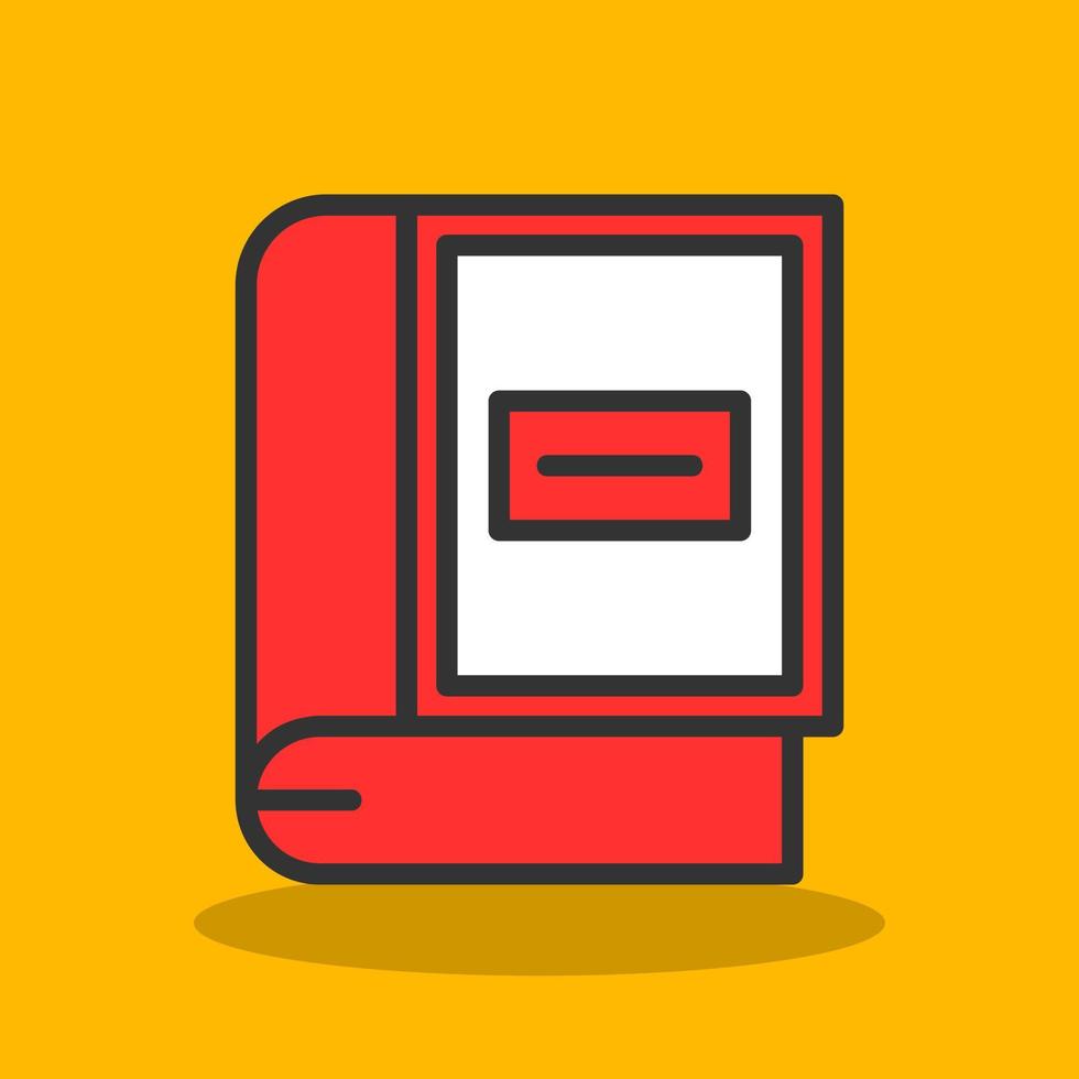 Book Vector Icon Design