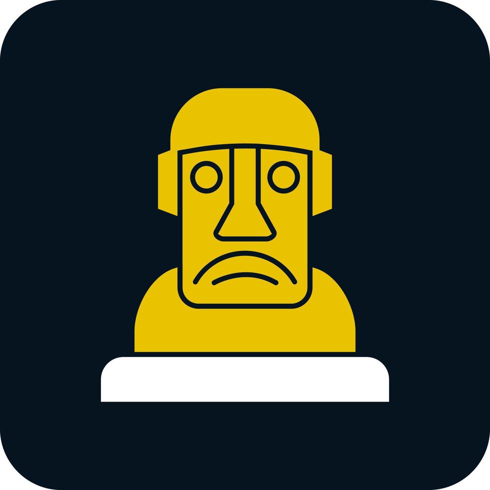 Moai Vector Icon Design