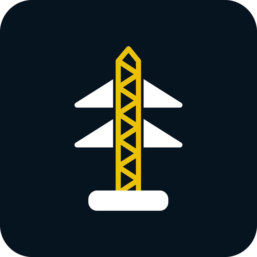 Electric Tower Vector Icon Design