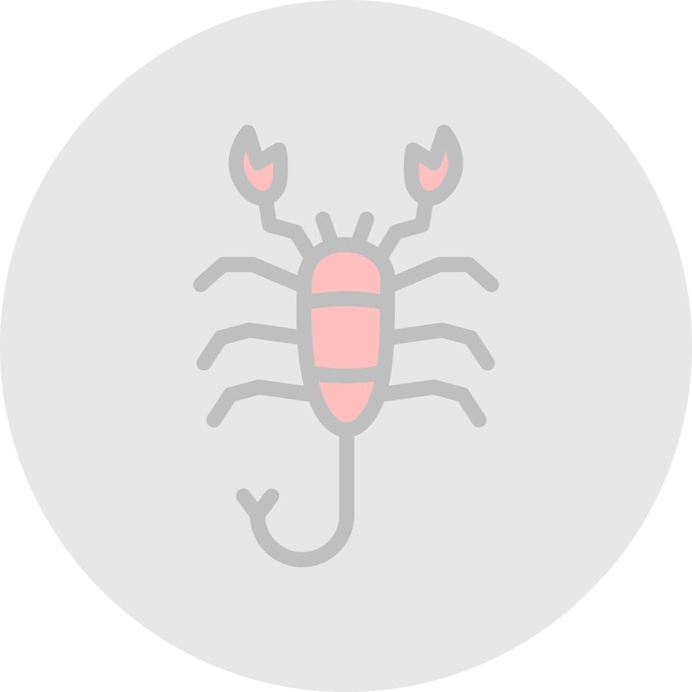 Scorpion Vector Icon Design