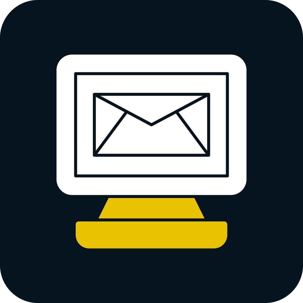Electronic Mail Vector Icon Design