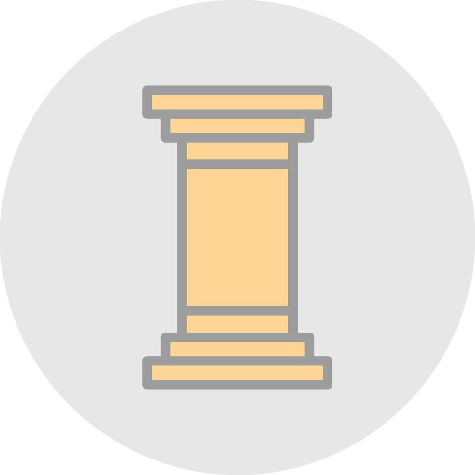 Column Vector Icon Design
