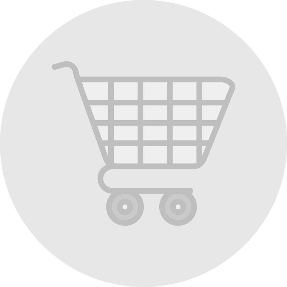 Trolley Vector Icon Design