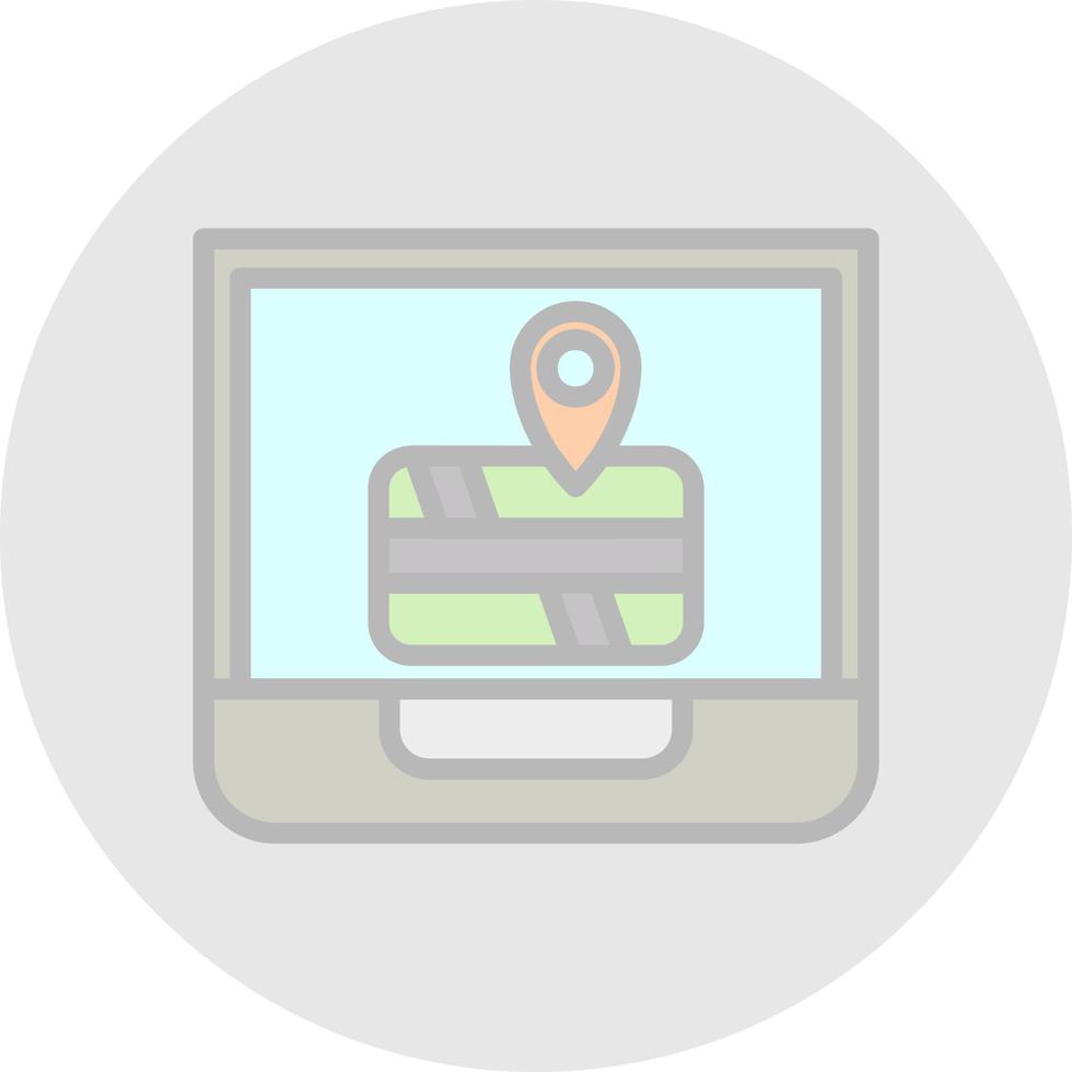 Tracking Vector Icon Design
