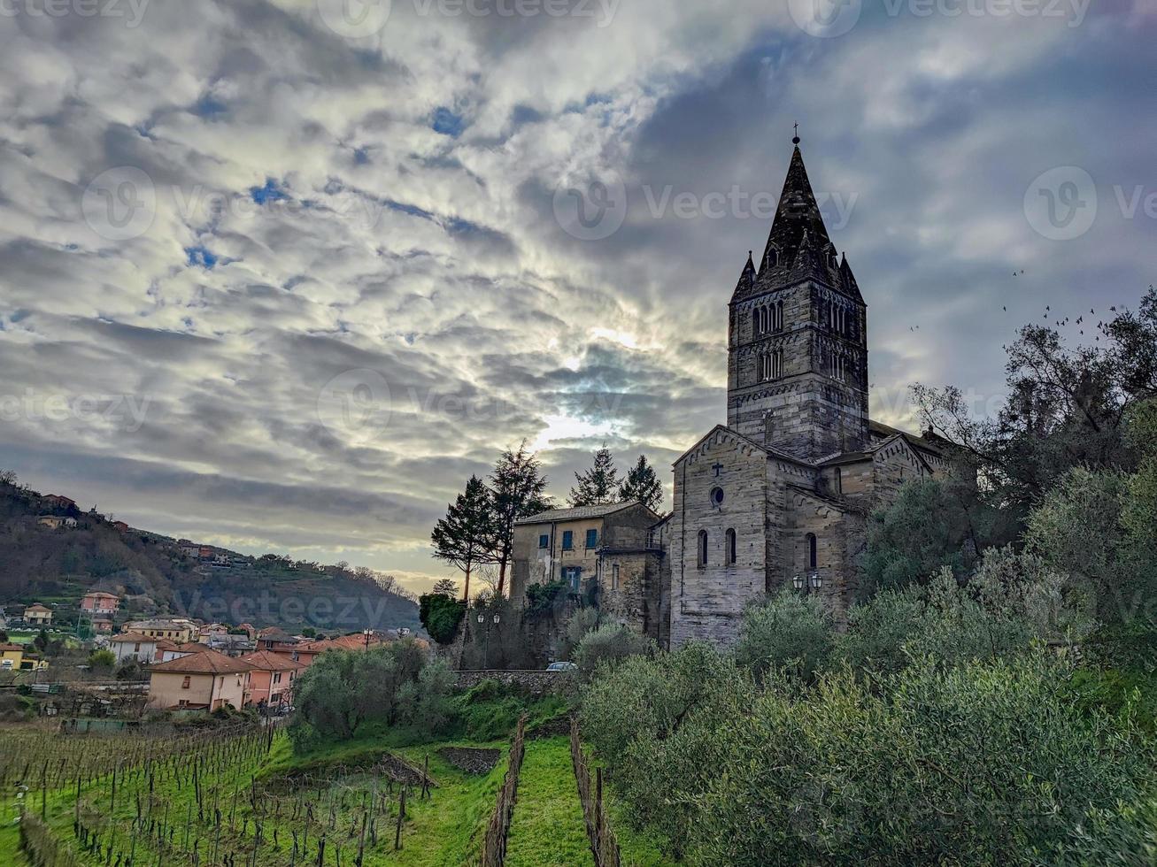 basílica de la iglesia fieschi en lavagna foto