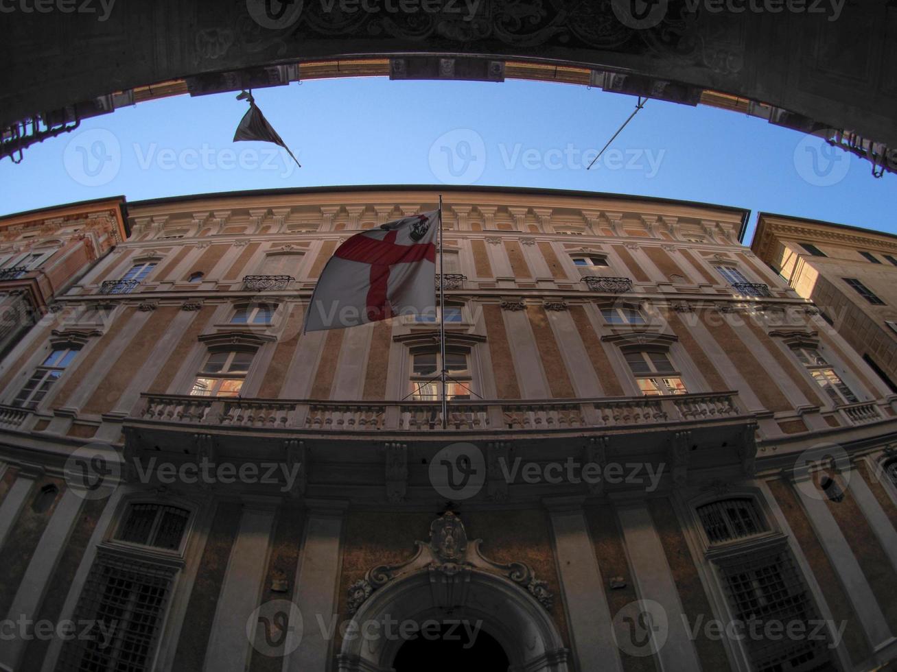 via garibaldi edificios historicos genova foto