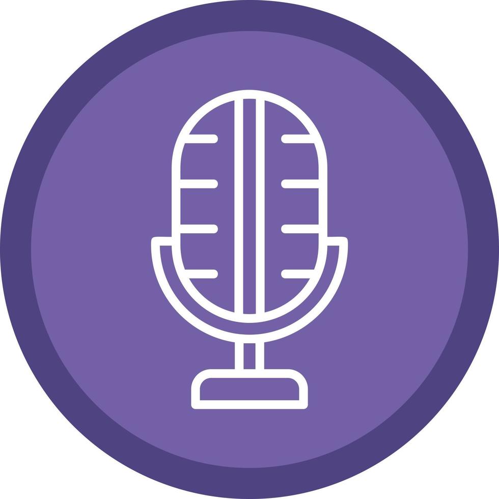 Mike Vector Icon Design