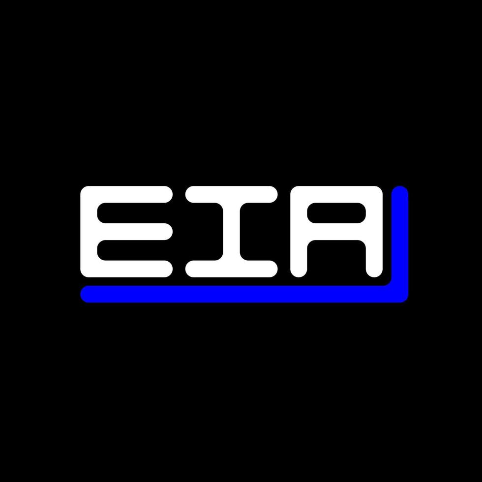 eia letra logo creativo diseño con vector gráfico, eia sencillo y moderno logo.