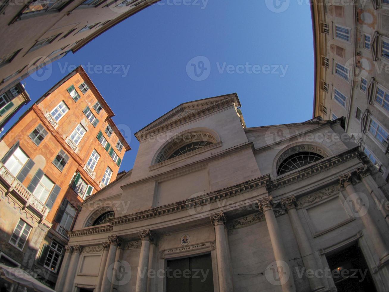 basílica de santa maria delle vigne iglesia de saint maty génova foto