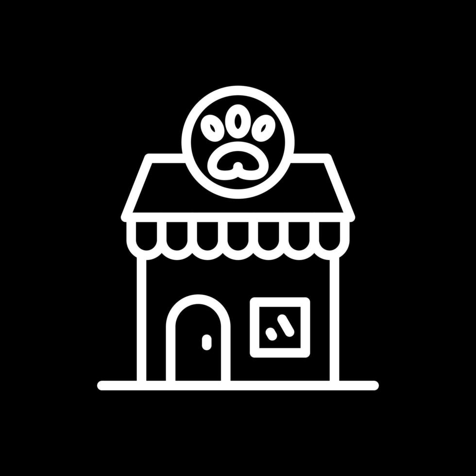 Pet Shop Vector Icon Design