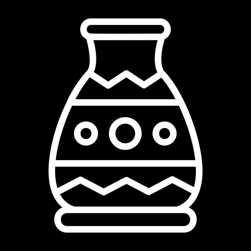 Amphora Vector Icon Design