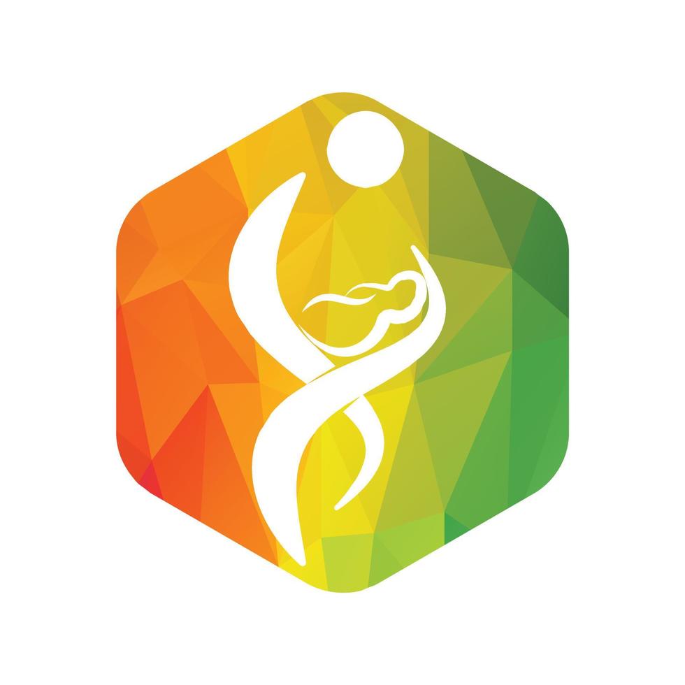 Mother holding newborn baby in arms. Woman breastfeeding child. vector
