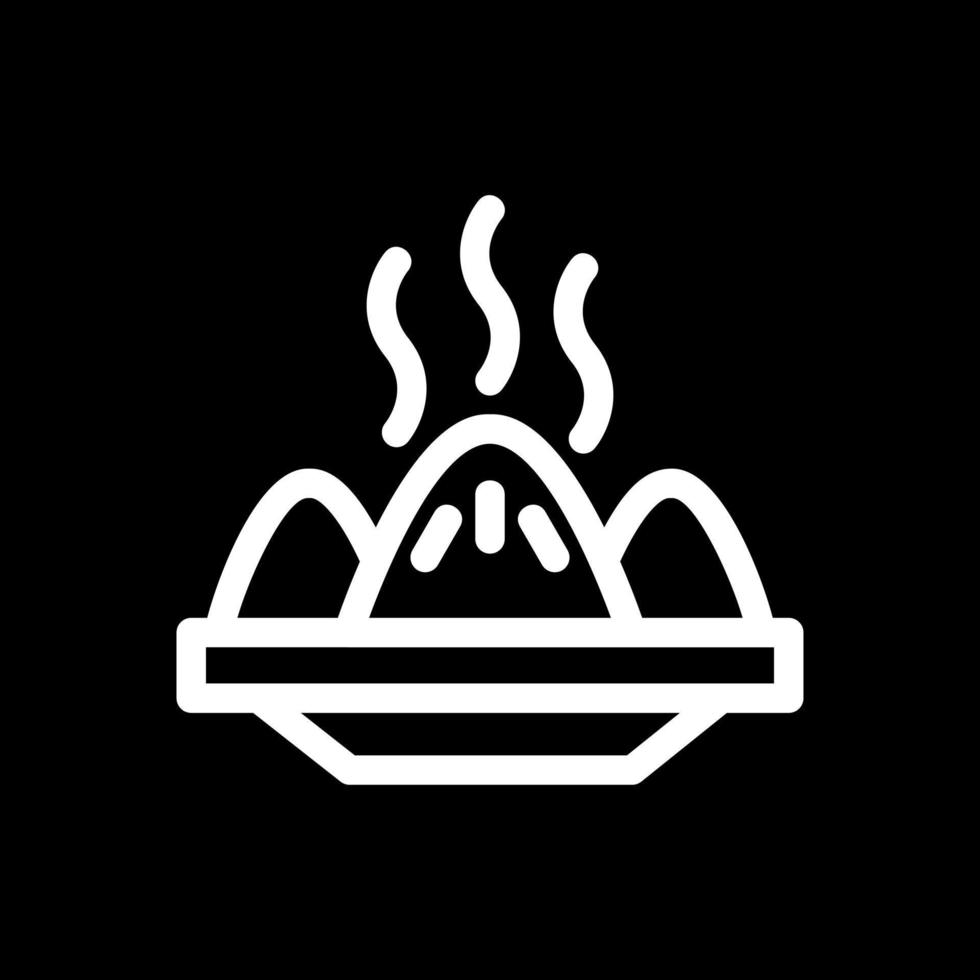 diseño de icono de vector de dim sum