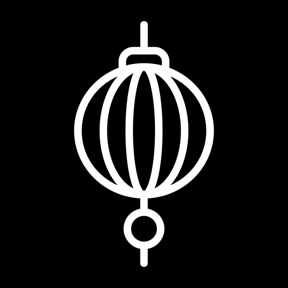 Sky Lantern Vector Icon Design