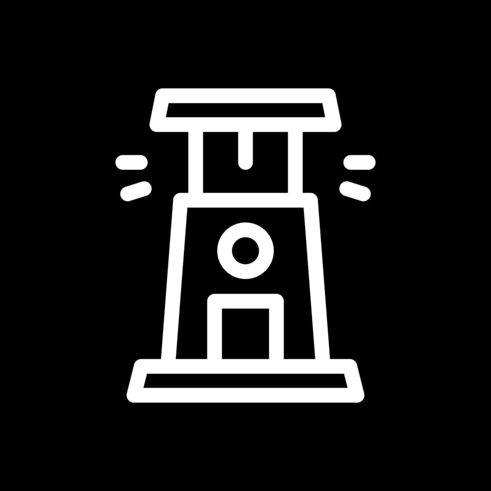 Lighthouse Vector Icon Design