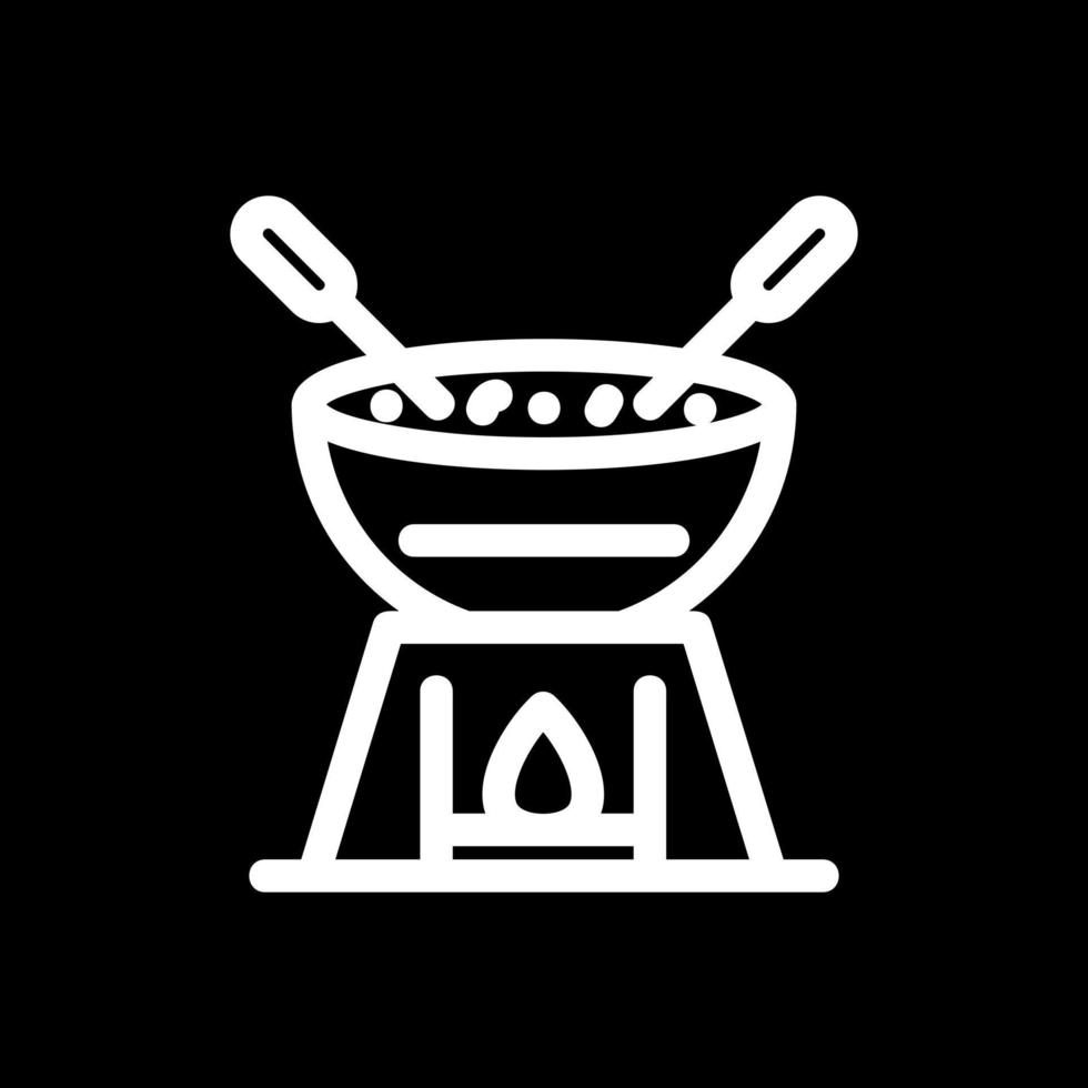 Fondue Vector Icon Design