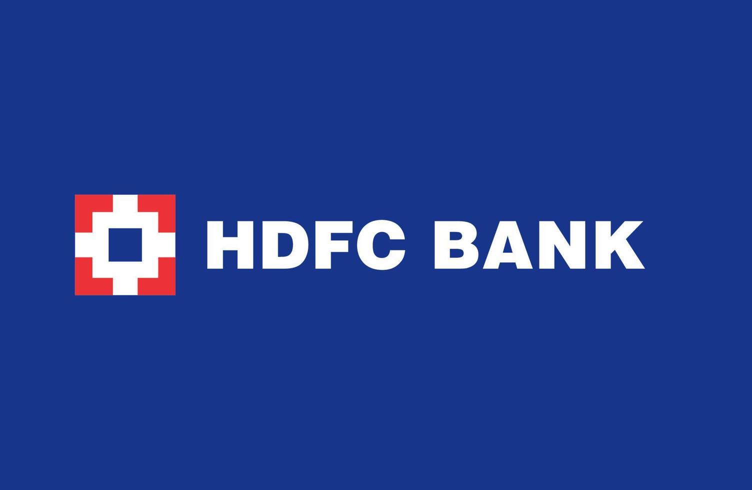 hdfc logo vector, hdfc icon free vector