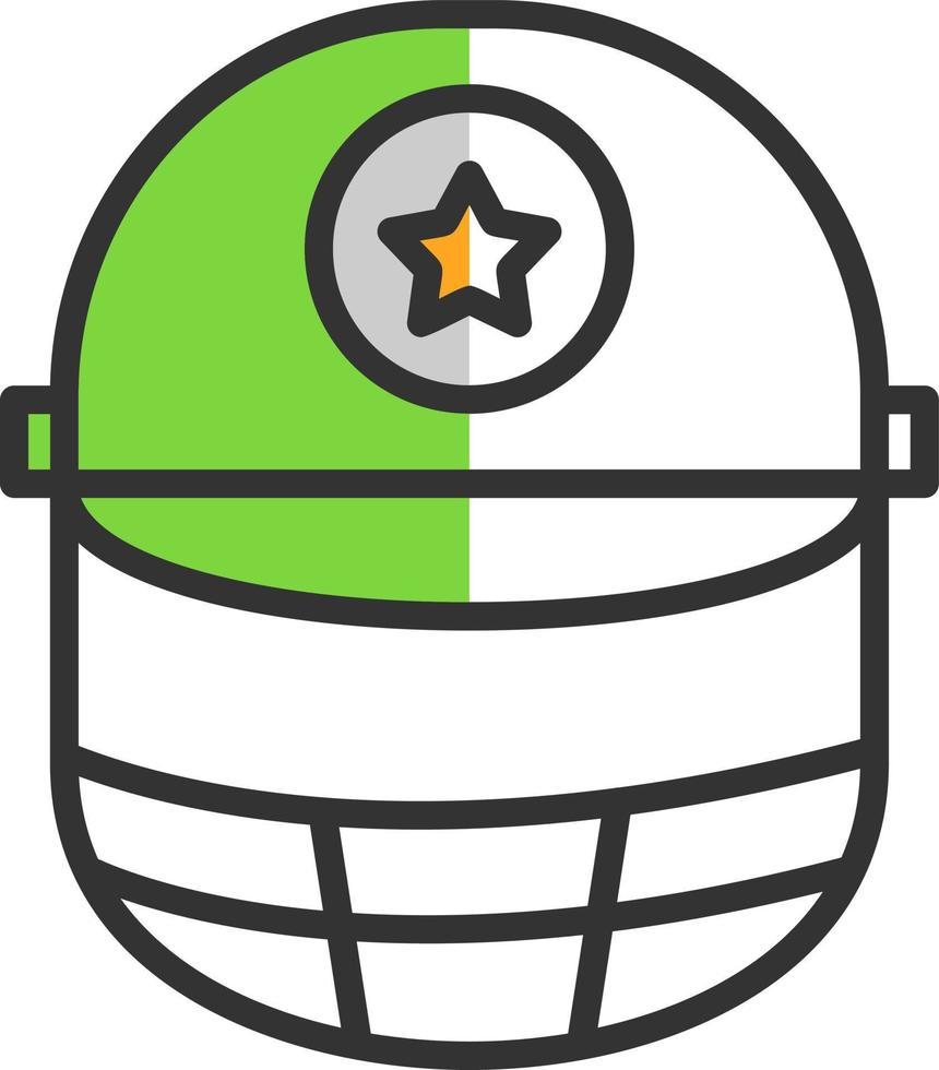 diseño de icono de vector de casco