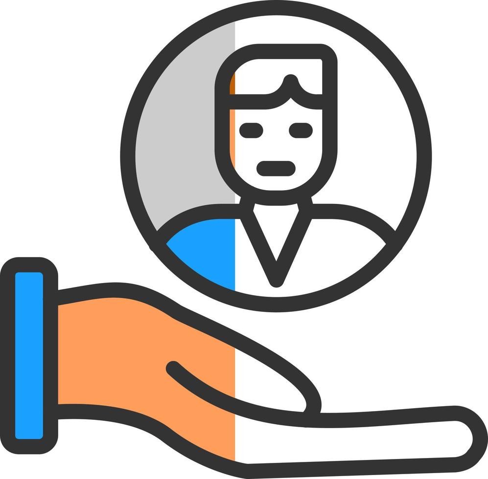 Customer Royality Vector Icon Design