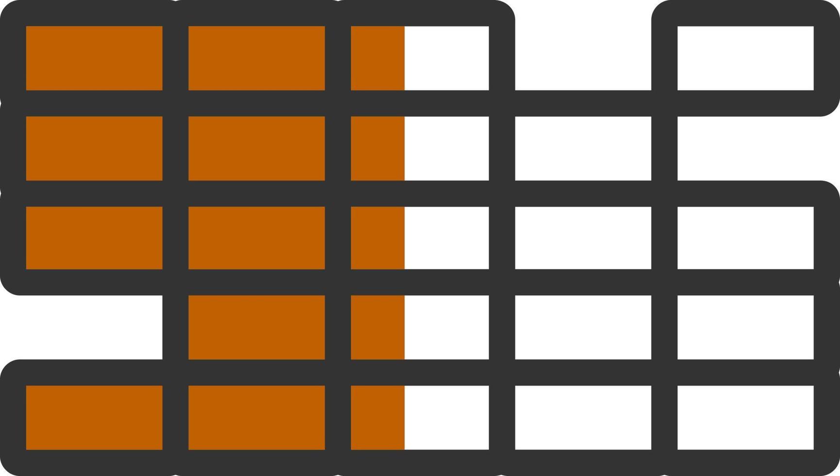 Brick Wall Vector Icon Design
