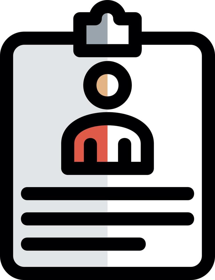 Identifier Vector Icon Design