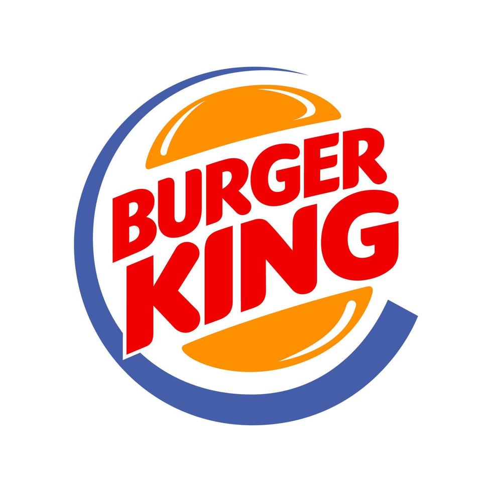 Burger king logo vector, Burger king icon free vector