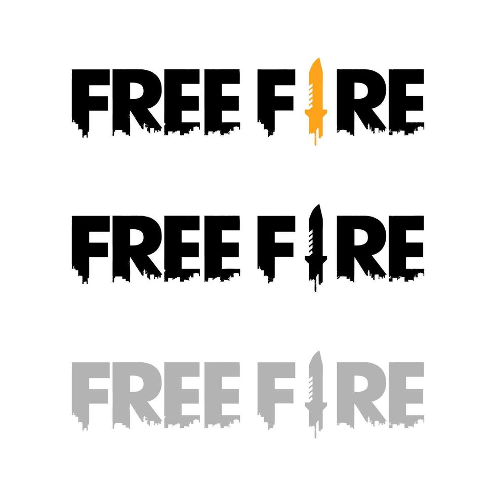 Freefire logo vector, Freefire icon free vector