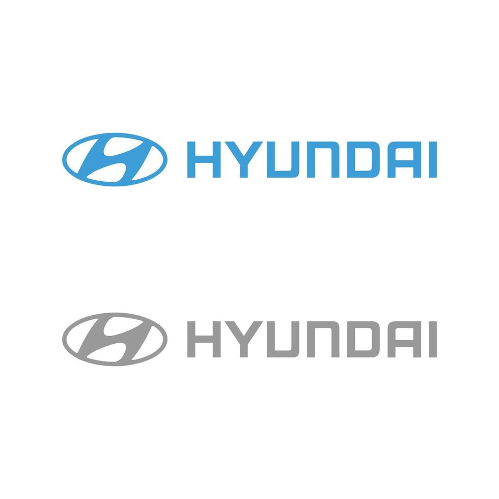 Hyundai logo vector, Hyundai icono gratis vector