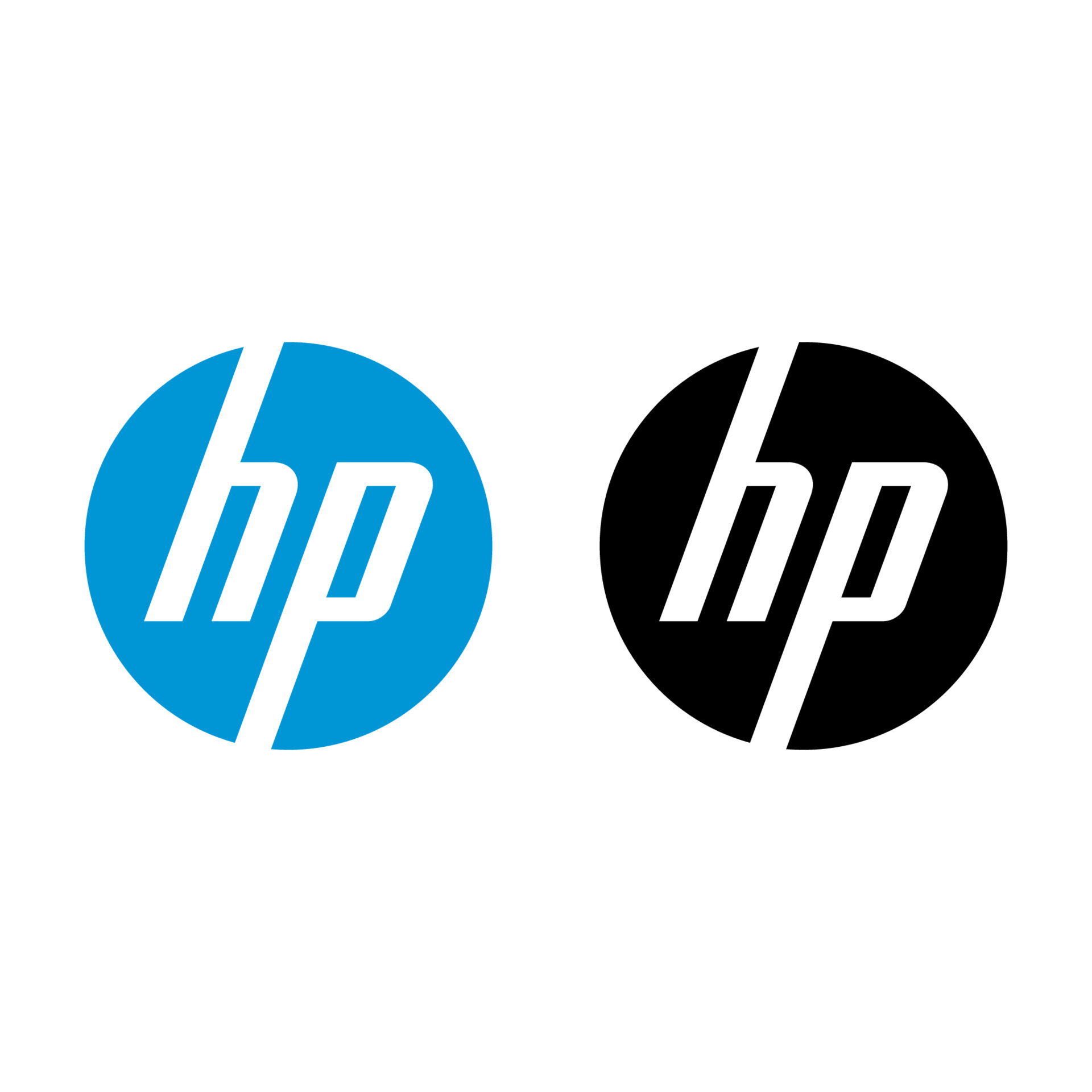 hp logo vector, hp icon free vector 20190578 Vector Art at Vecteezy