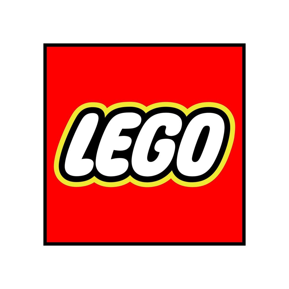 lego logo vector, lego icon free vector
