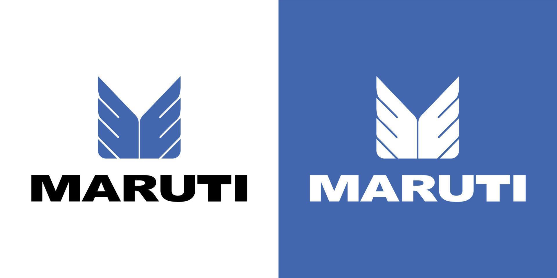 maruti suzuki logo vector, maruiti icono gratis vector