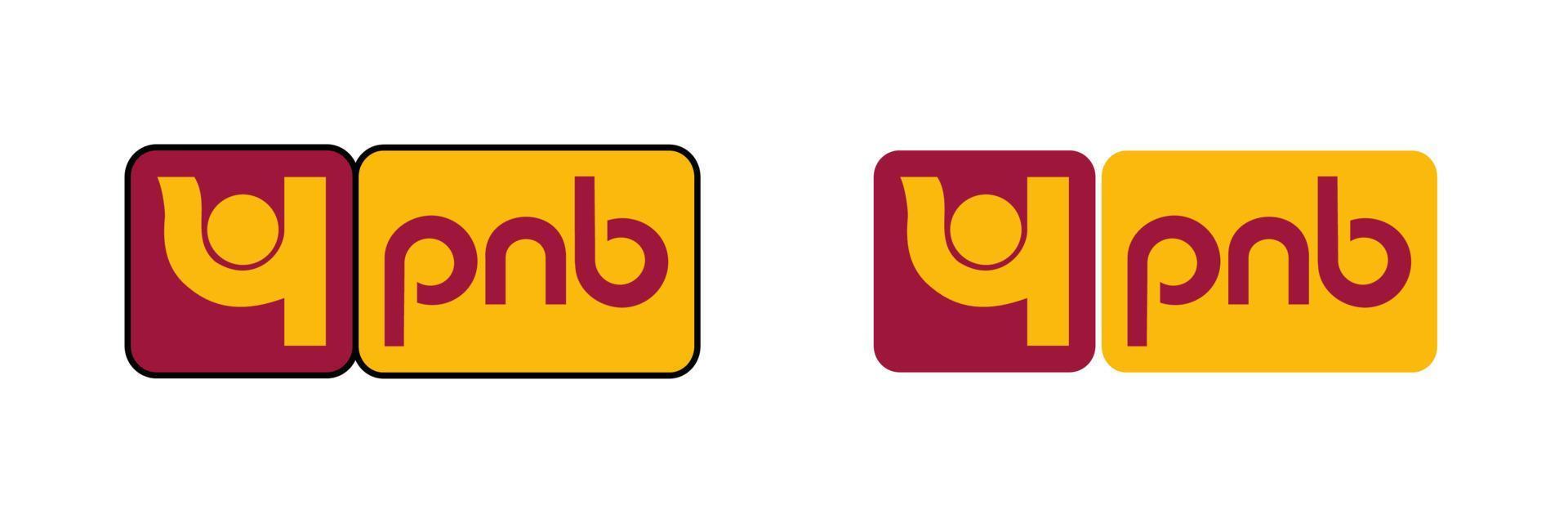 Punjab nacional banco, pnb banco logo gratis vector