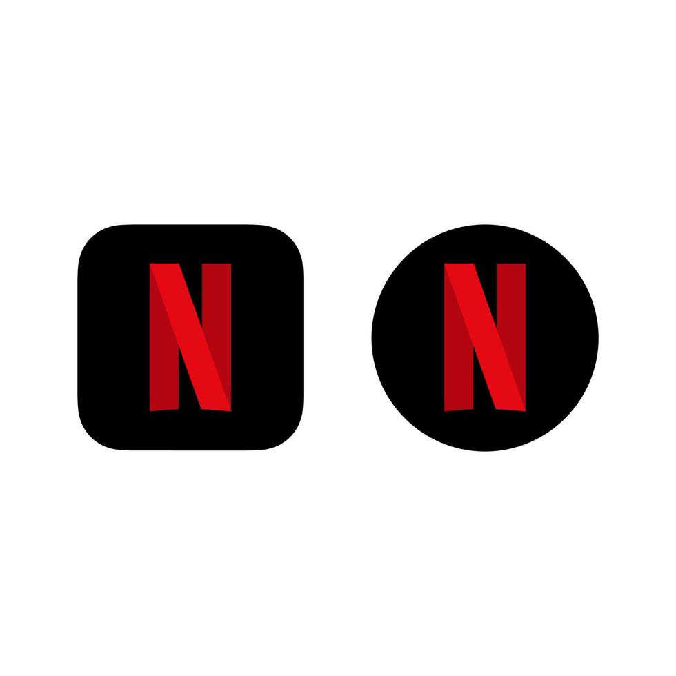 netflix logo vector, netflix icon free vector