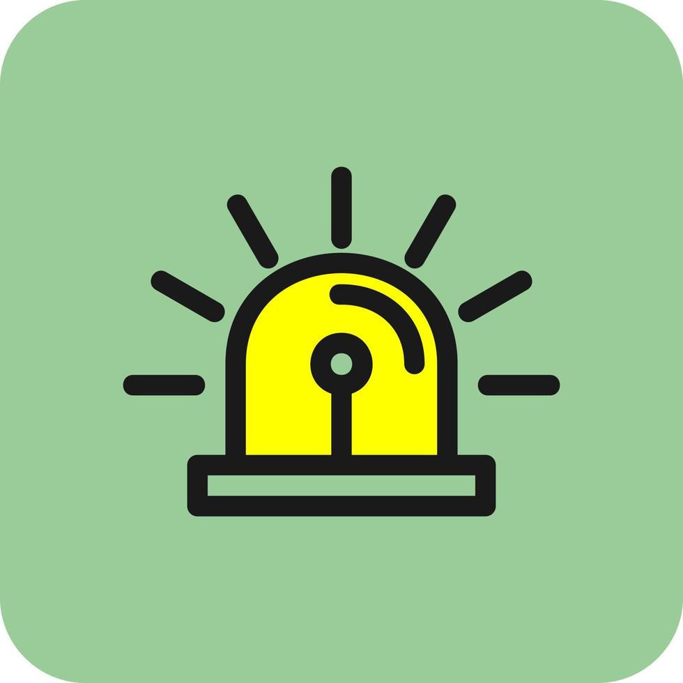 Siren Vector Icon Design
