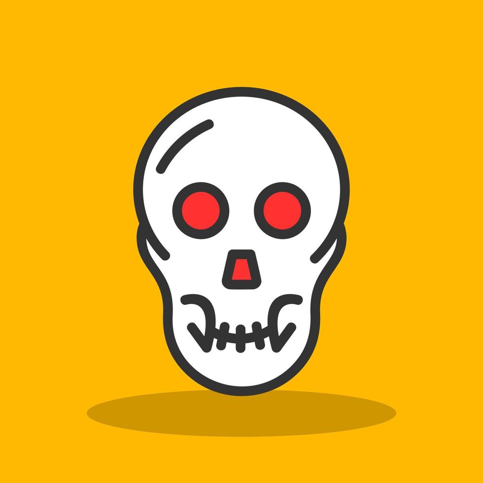 Skull Vector Icon Design