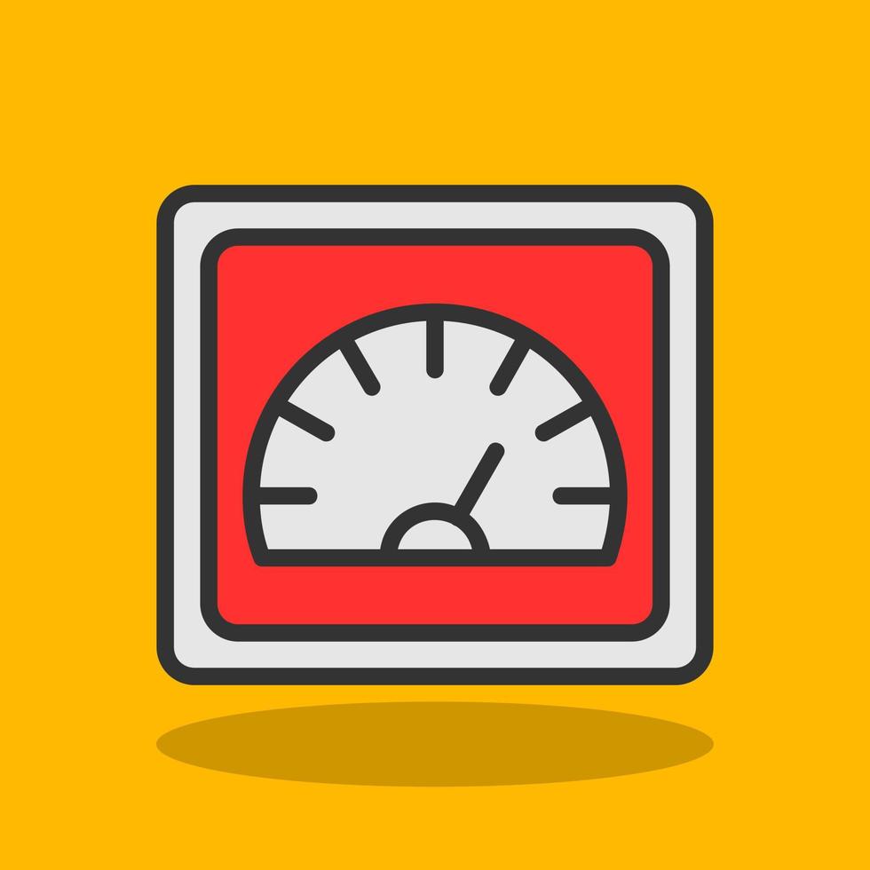 Speed o meter Vector Icon Design