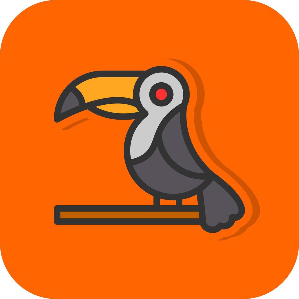 Toucan Vector Icon Design