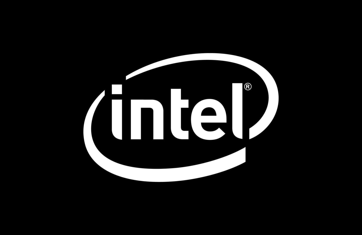 intel logo vector, intel icon free vector