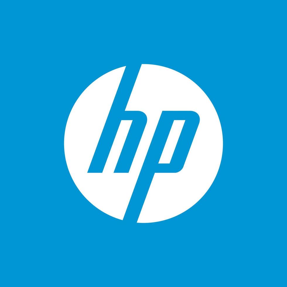 hp logo vector, hp icon free vector