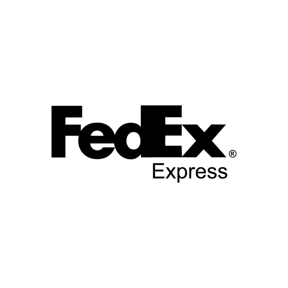 fedex logo vector, fedex icono gratis vector