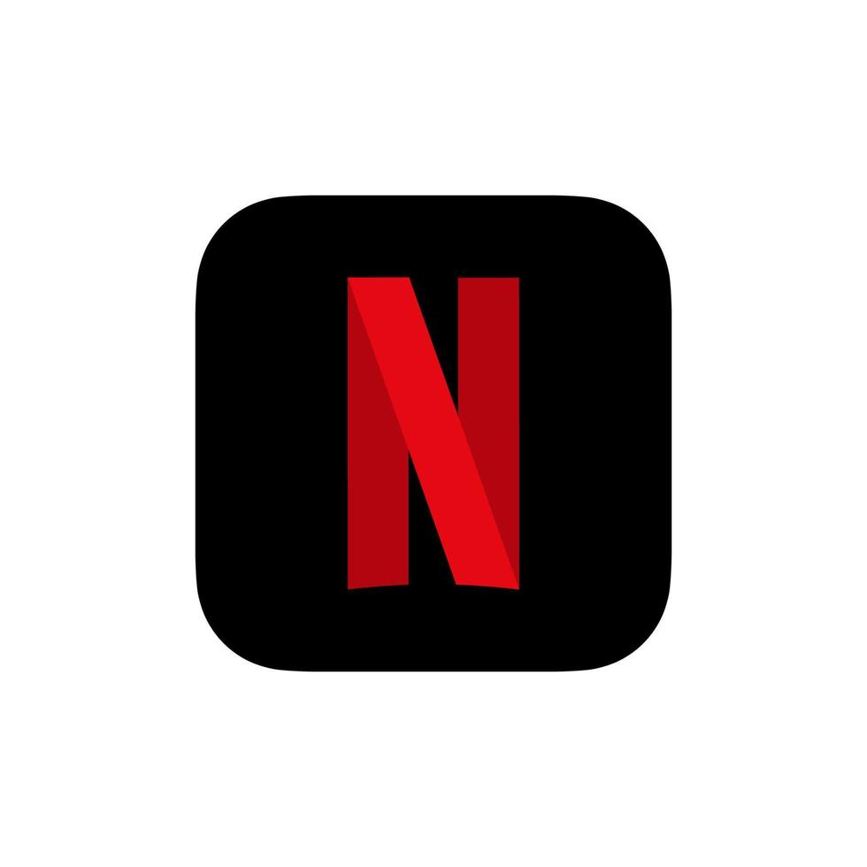 netflix logo vector, netflix icon free vector