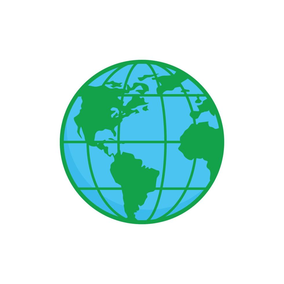globe icon vector